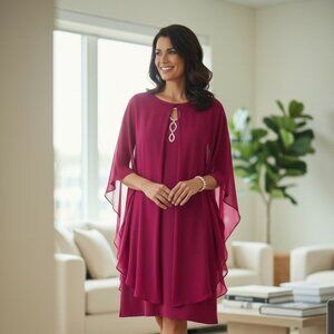 Connected Apparel – Midi Dress – Size 20W – New With Tags (Macy’s)